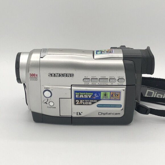 Samsung SCD71 MiniDV NTSC Digital-Cam Video Camera Camcorder UNTESTED AS-IS - Picture 1 of 5